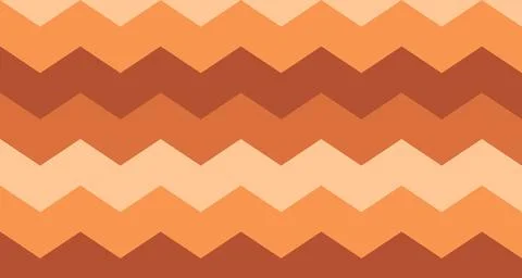 Zigzag chevron pattern in gold and amber tones イラスト素材
