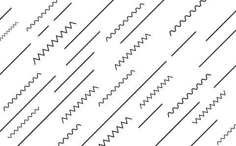 Zigzag creative angle lines abstract background Stock Illustration