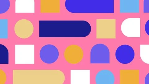 Zigzag Electric Blue Composition on Black Stock Illustration