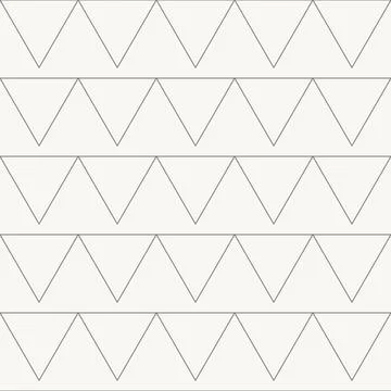 Zigzag line seamless pattern in line design. zigzag geometric abstract minimal Stockillustratie