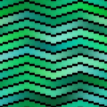 ZigZag Lines Gradient Tiling. Seamless Multicolor Pattern. 스톡 일러스트