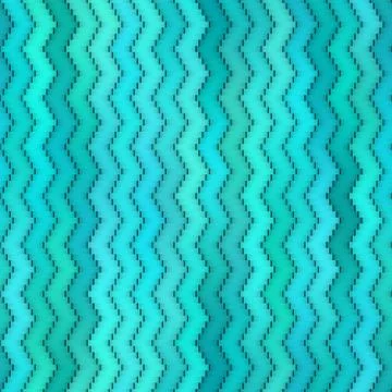 ZigZag Lines Gradient Tiling. Seamless Multicolor Pattern. イラスト素材