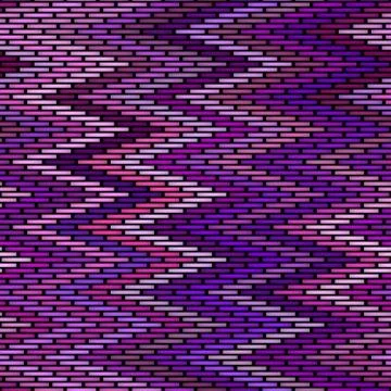 ZigZag Lines Gradient Tiling. Seamless Multicolor Pattern. Stock Illustration