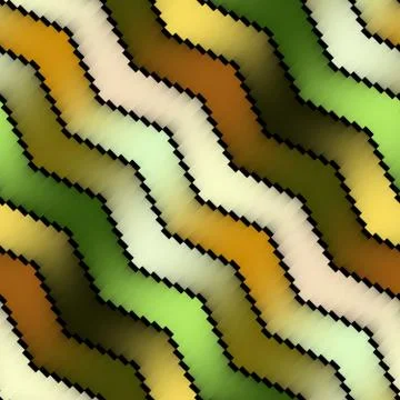 ZigZag Lines Gradient Tiling. Seamless Multicolor Pattern. 스톡 일러스트