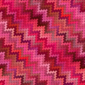 ZigZag Lines Gradient Tiling. Seamless Multicolor Pattern 스톡 일러스트