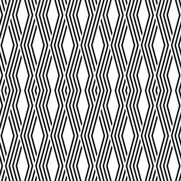 Zigzag lines Stock Illustration