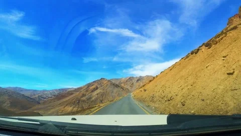 ZigZag Mountain Drive: A Himalayan Adventure Video stock 237991599