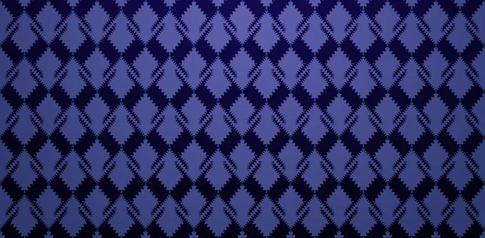 Zigzag pattern dark blue Stock Illustration