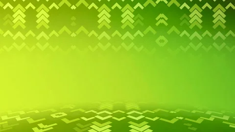 Zigzag pattern green and yellow triangles on gradient background Vídeos de archivo 285382210