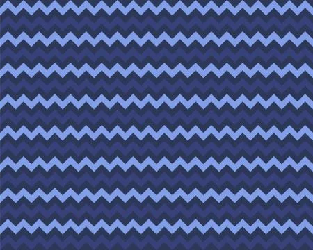 Zigzag pattern seamless. Zig zag background color. Vector abstract design. Stock Illustration