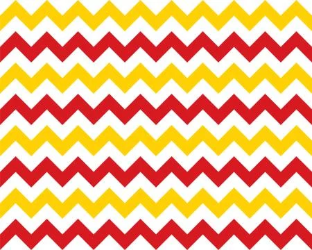 Zigzag pattern seamless. Zig zag background color. Vector abstract design. Stock Illustration