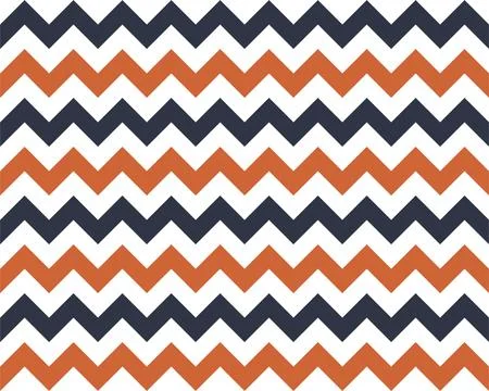 Zigzag pattern seamless. Zig zag background color. Vector abstract design. Illustrazione stock