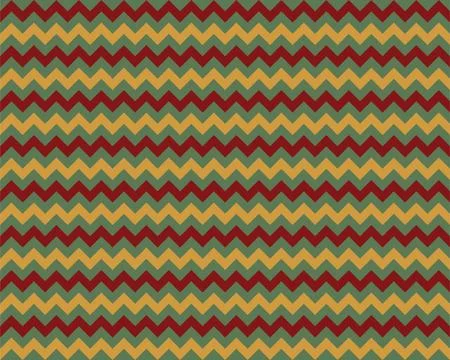 Zigzag pattern seamless. Zig zag background color. Vector abstract design. Stock Illustration