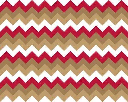 Zigzag pattern seamless. Zig zag background color. Vector abstract design. Stock Illustration