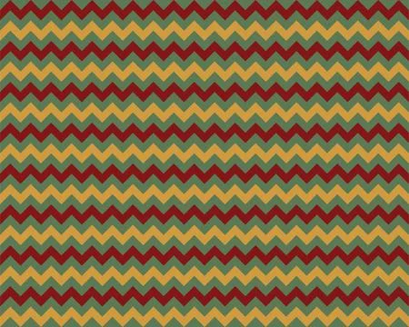 Zigzag pattern seamless. Zig zag background color. Vector abstract design. Illustrazione stock