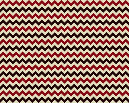 Zigzag pattern seamless. Zig zag background color. Vector abstract design. Illustrazione stock