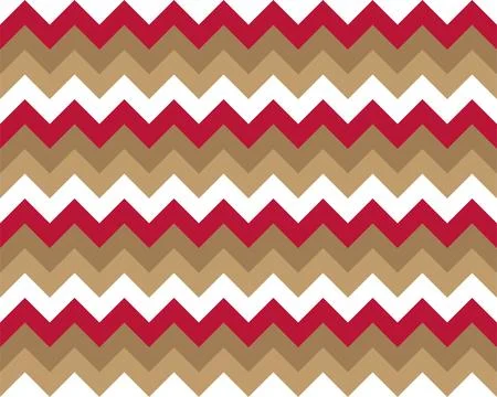 Zigzag pattern seamless. Zig zag background color. Vector abstract design. Stock Illustration