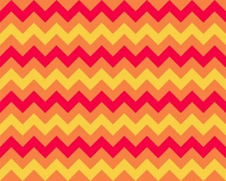 Zigzag pattern seamless. Zig zag background color. Vector abstract design. Illustrazione stock