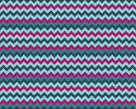 Zigzag pattern seamless. Zig zag background color. Vector abstract design. 스톡 일러스트