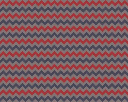 Zigzag pattern seamless. Zig zag background color. Vector abstract design. Stock Illustration