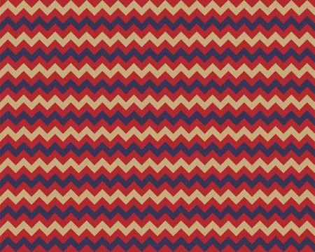 Zigzag pattern seamless. Zig zag background color. Vector abstract design. 스톡 일러스트