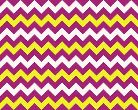 Zigzag pattern seamless. Zig zag background color. Vector abstract design. Stock Illustration