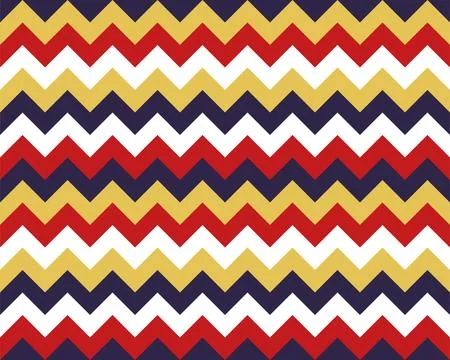 Zigzag pattern seamless. Zig zag background color. Vector abstract design. イラスト素材