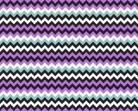 Zigzag pattern seamless. Zig zag background color. Vector abstract design. イラスト素材