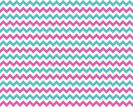 Zigzag pattern seamless. Zig zag background color. Vector abstract design. Stock Illustration