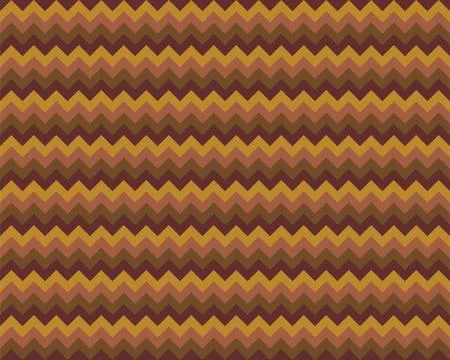 Zigzag pattern seamless. Zig zag background color. Vector abstract design. イラスト素材