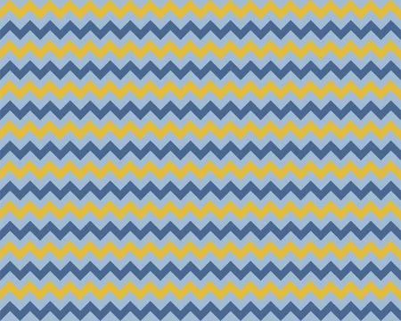 Zigzag pattern seamless. Zig zag background color. Vector abstract design. Stock Illustration