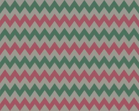 Zigzag pattern seamless. Zig zag background color. Vector abstract design. Stock Illustration