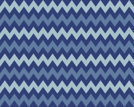 Zigzag pattern seamless. Zig zag background color. Vector abstract design. Illustrazione stock