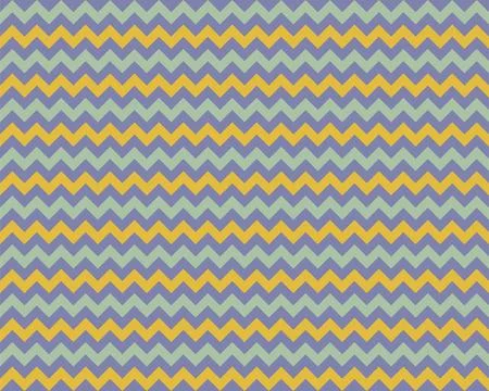 Zigzag pattern seamless. Zig zag background color. Vector abstract design. Illustrazione stock