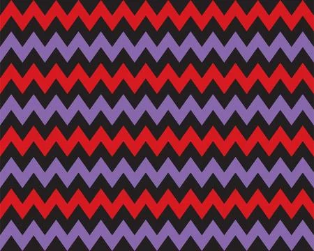 Zigzag pattern seamless. Zig zag background color. Vector abstract design. 스톡 일러스트