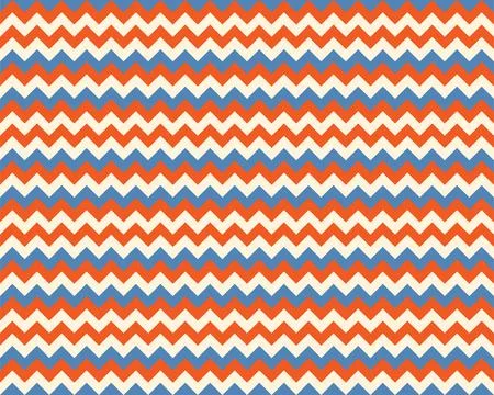 Zigzag pattern seamless. Zig zag background color. Vector abstract design. イラスト素材