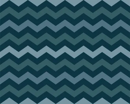 Zigzag pattern seamless. Zig zag background color. Vector abstract design. Stock Illustration