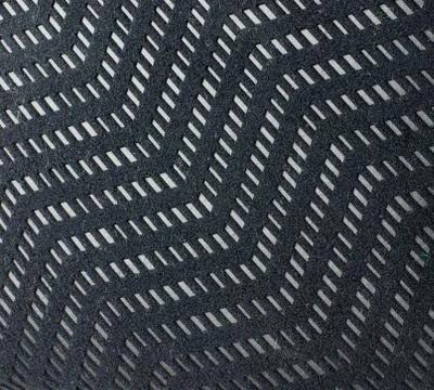 Zigzag pattern,Black velvet fabric texture background Stock Photos