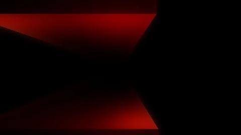 Zigzag red object Stock Footage 99724184