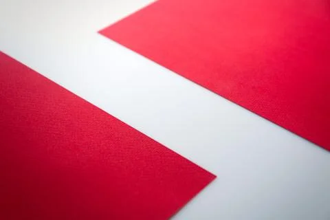 Zigzag red white, space for text Photos