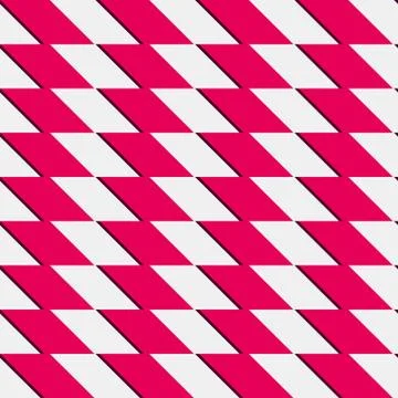 Zigzag repeatable pattern with parallelograms - Geometric abstract background イラスト素材
