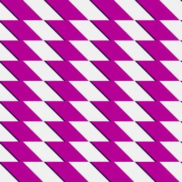 Zigzag repeatable pattern with parallelograms - Geometric abstract background Stockillustratie
