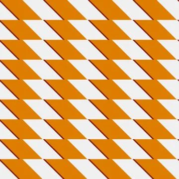 Zigzag repeatable pattern with parallelograms - Geometric abstract background 스톡 일러스트