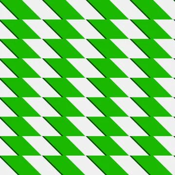 Zigzag repeatable pattern with parallelograms - Geometric abstract background 스톡 일러스트