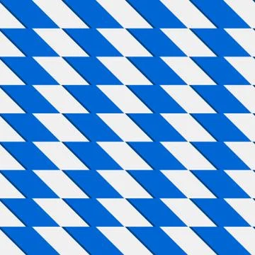 Zigzag repeatable pattern with parallelograms - Geometric abstract background 스톡 일러스트