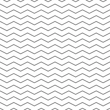 Zigzag seamless pattern - minimalistic vector background. イラスト素材