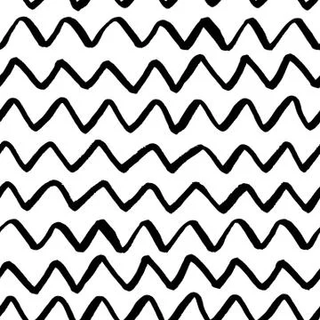 Zigzag seamless pattern vector Stock Illustration