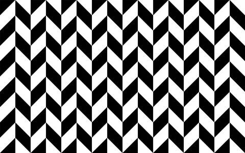 Zigzag seamless pattern vector illustration,transparent background. Stock Illustration