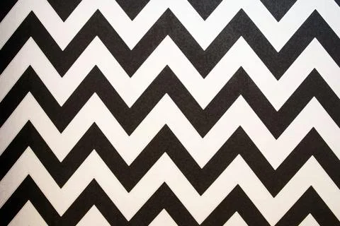 Zigzag Striped seamless pattern background. Retro style. Template for wallpap Foto stock