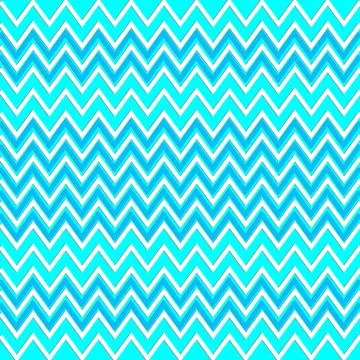 Zigzag vector seamless pattern. Light blue abstract geometric ch イラスト素材